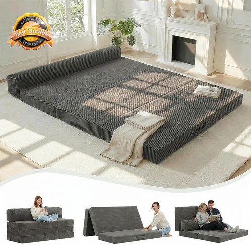 Inch tri folding mattress - inch, tri-folding