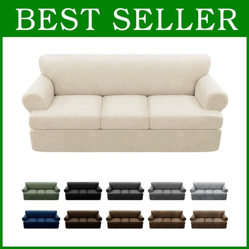 Leather look cushion sofa - leather,