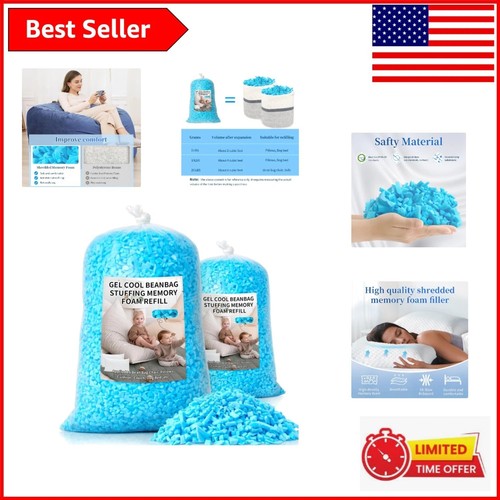 10lbs shredded memory foam - memory,