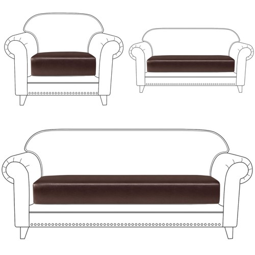 Seater pu leather sofa - 1/2/3,